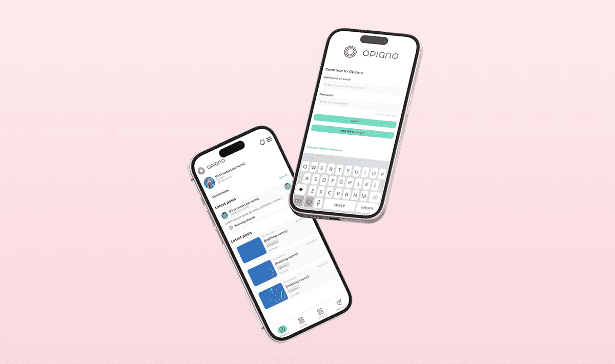 Couverture Mobile App Opigno